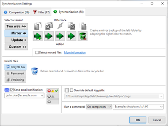 Obraz 2 dla FreeFileSync