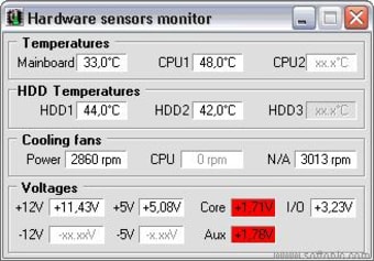 Download Hmonitor (Hardware Sensors Monitor) for Windows