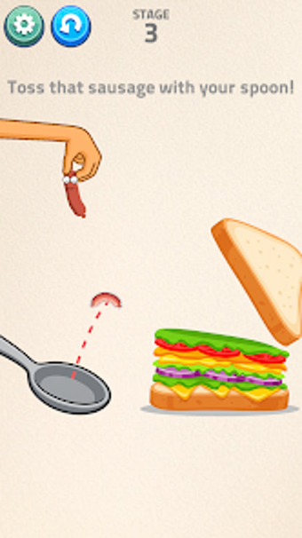 Bild 0 für Sausage Flick : Spoon Phy…