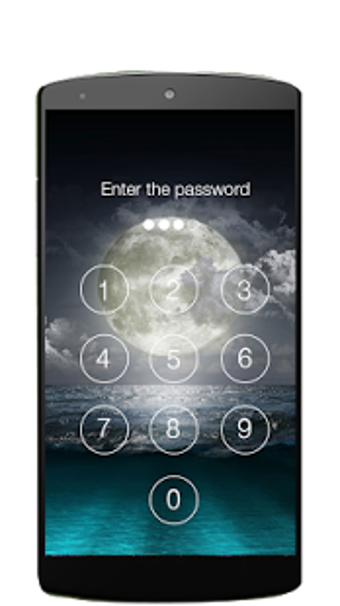 Lock screen password