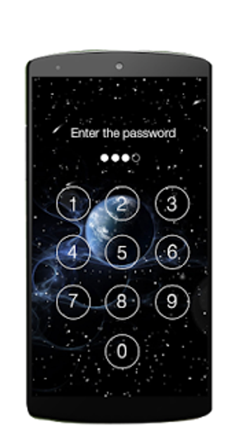 Lock screen password