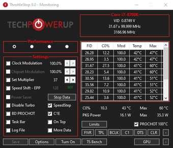 Imagen 5 para ThrottleStop