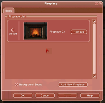 3D Fireplace Screensaverの画像0