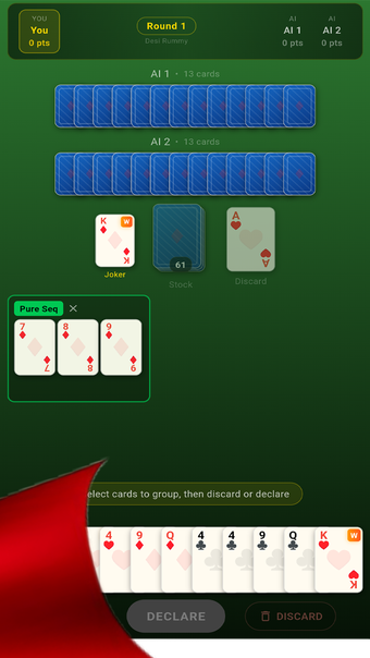 Bild 0 für Desi Rummy Card Game