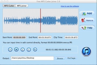 Free MP3 Cutter Joiner for Mac