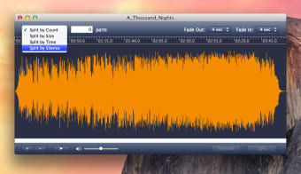 MP3 Splitter for Mac