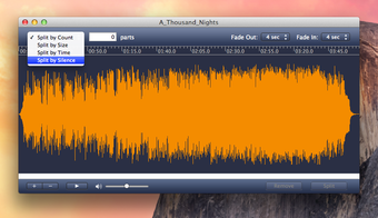 MP3 Splitter for Mac