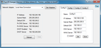 Fast IP Changer