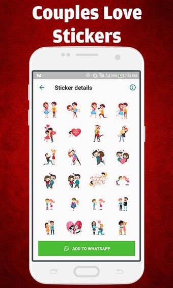 Valentine Day Stickers :WAStickerApps