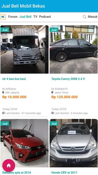 Buy and Sell Used Cars