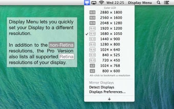 Image 0 pour Display Menu