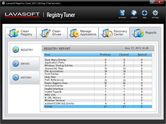 Lavasoft Registry Tuner的第0张图片