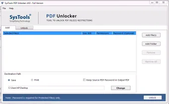 Imagen 3 para PDF Unlocker
