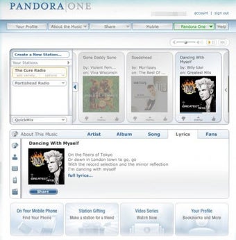 Pandora One Desktop App