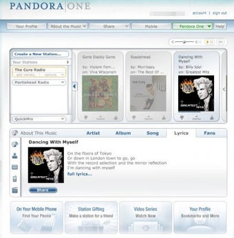 Obraz 0 dla Pandora One Desktop App