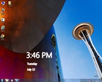 Bild 2 für Windows 8 Desktop Clock