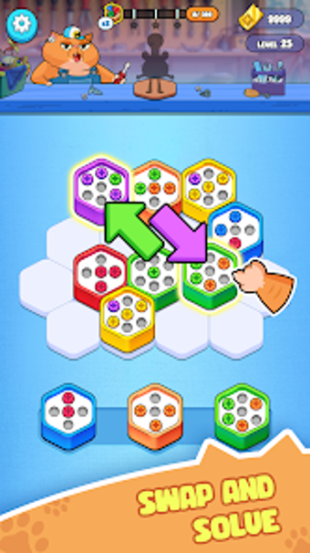 Image 0 for Hexa Screw: Color Sort