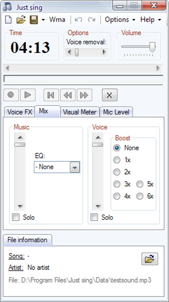 Image 1 for Just sing