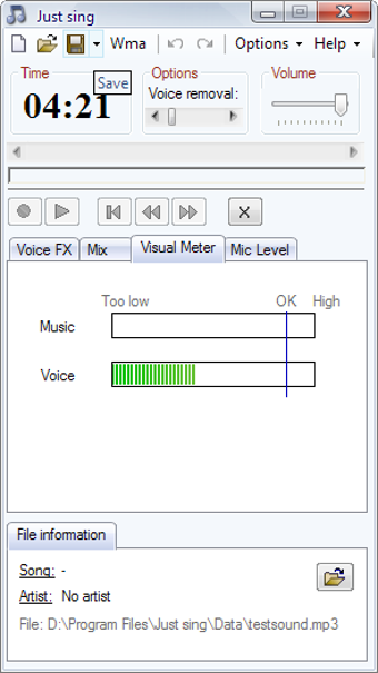 Obraz 4 dla Just sing