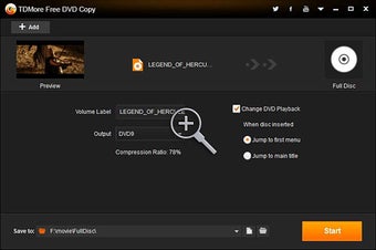 TDMore Free DVD Copy