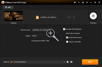 Obraz 0 dla TDMore Free DVD Copy