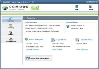 Comodo System Cleaner Portable