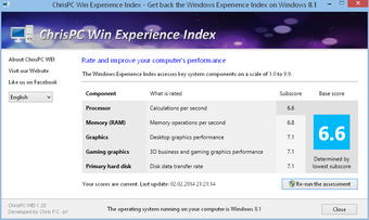 Image 0 pour ChrisPC Win Experience In…
