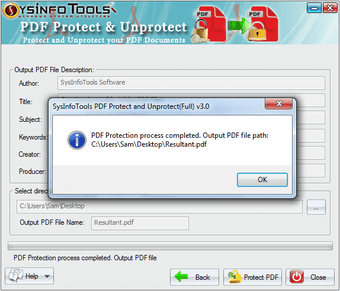 Bild 0 für SysInfo PDF Protect and U…