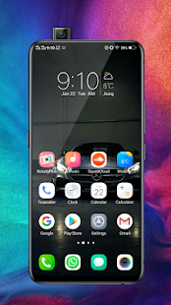 Image 1 pour Redmi Note 7 Launcher The…
