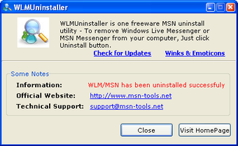 Image 0 pour WLMUninstaller