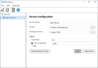 Imagen 0 para EXE to Service