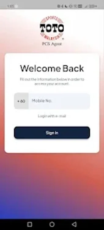 Obraz 0 dla Sports Toto PCS Agent App