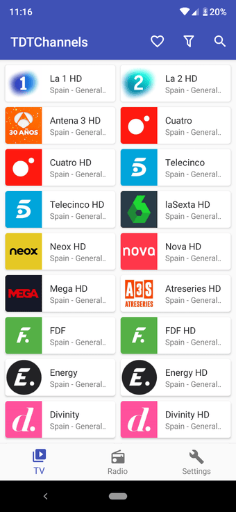 Bild 1 für TDTChannels-APP