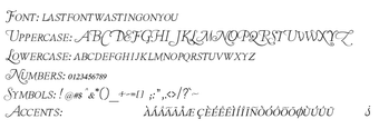 Obraz 0 dla The Last Font Im Wasting …