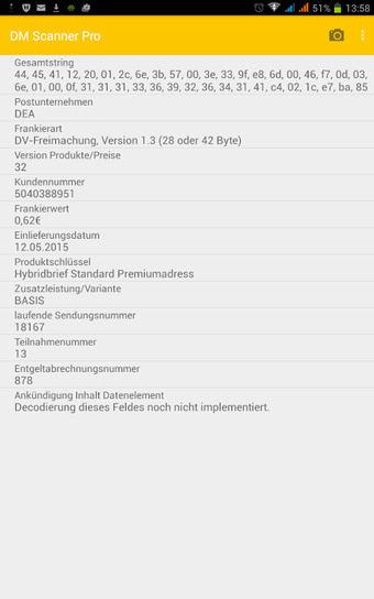 Immagine 0 per Post DataMatrix Scanner