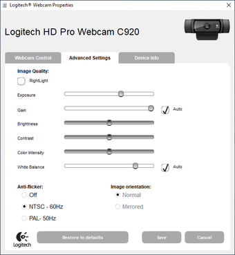 Bild 2 für Logitech Webcam Software