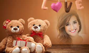Image 0 pour Cute Teady Bear Frames