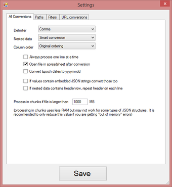 JSON to CSV Converterの画像1