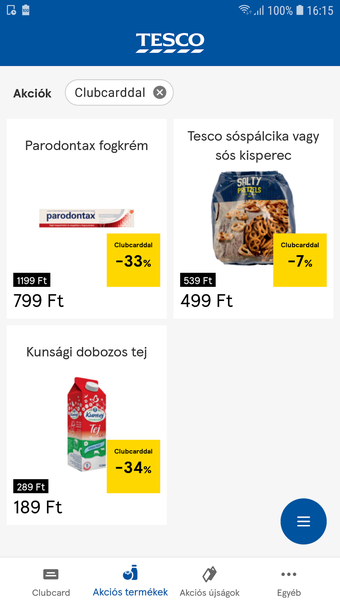 Immagine 2 per Clubcard Tesco Hungary