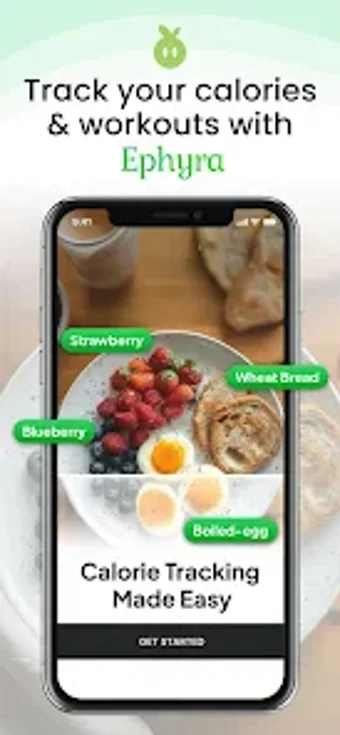 Bild 0 für Ephyra - Calorie Trackr