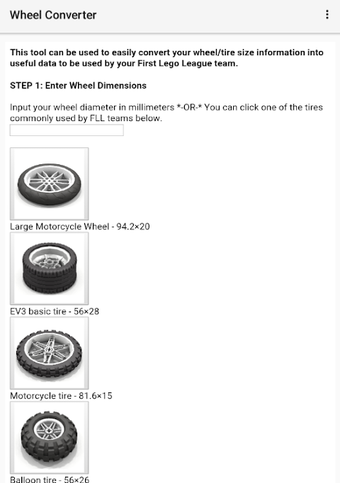 Obraz 0 dla FLL Wheel Converter