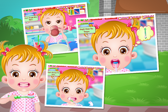 Image 0 pour Baby Hazel Brushing Time
