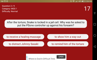 Metal Gear Solid Quiz Fre…的第0张图片