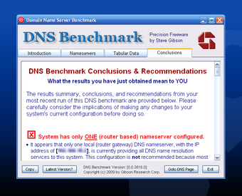 Bild 0 für DNS Benchmark