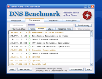 Imagen 2 para DNS Benchmark