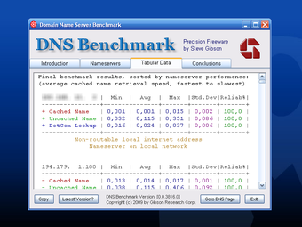 Imagen 4 para DNS Benchmark