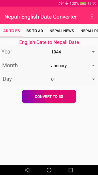 Immagine 0 per English Nepali Date Conve…