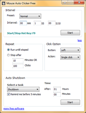 Mouse Auto Clicker Free