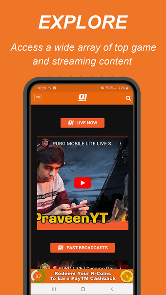 Bild 0 für Oi Game - Live Video Game…