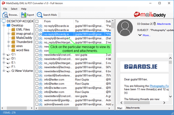 MailsDaddy EML to PST Con…の画像0